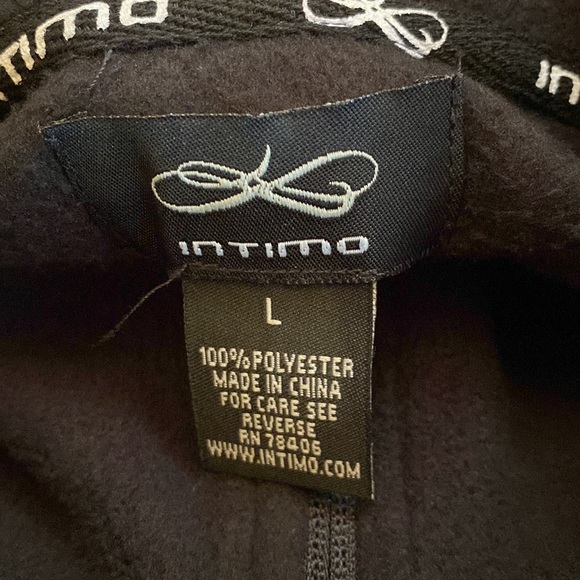 NWT Intimo Brand Men’s size Large Fleece Loungewear Set - Picture 4 of 5